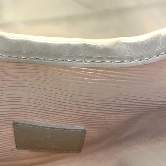 ❌SOLD❌  Louis Vuitton Epi Plage Clear Vinyl PVC & White Leather Tote Large - Picture 16 of 17